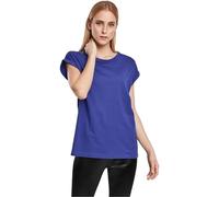 Urban Classics Damen T-Shirt Ladies Extended Shoulder Tee, T-Shirt mit überschnittenen Schultern, aus Baumwolle, erhältlich in vielen Farben, Bluepurple, XXL