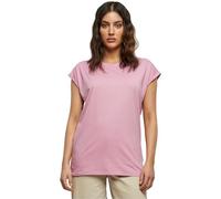 Urban Classics Ladies Extended Shoulder Tee in Gr. XS in Pink