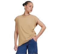 Urban Classics – T-Shirt Extended Shoulder Tee Damen – unionbeige – Größe S