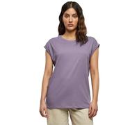 Urban Classics Ladies Extended Shoulder Tee in Gr. 3XL in Violet