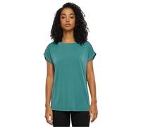 Urban Classics Damen T-Shirt Ladies Modal Extended Shoulder Tee, lang geschnitten, Paleleaf S