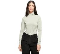 Urban Classics Ladies Modal Turtleneck Longsleeve Frauen in Gr. S in Grün