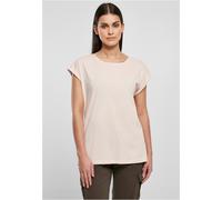 Urban Classics Damen Ladies Organic Extended Shoulder Tee T-Shirt, pink, S