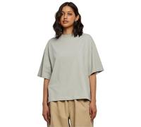 Urban Classics Damen T-Shirt Ladies Organic Heavy Slit Tee lightasphalt XS