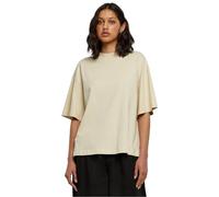 Urban Classics Damen T-Shirt Ladies Organic Heavy Slit Tee Sand XS