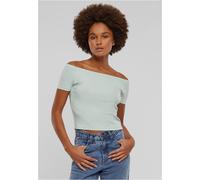 Urban Classics Damen T-Shirt Ladies Organic Off Shoulder Rib Tee, Bio-Baumwolle, XS-5XL