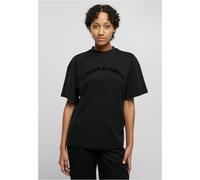 Urban Classics Damen T-Shirt Ladies Oversized Flock Tee Black-XS
