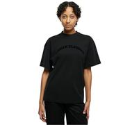 Urban Classics Damen T-Shirt Ladies Oversized Flock Tee Black XXL