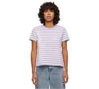 Urban Classics T-Shirt Ladies Regular Striped Tee für Damen, Loose Fit, 100% Baumwolle, 5XL