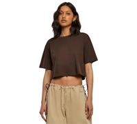 Urban Classics Damen TB1555-Ladies Short Oversized Tee T-Shirt, Brown, L
