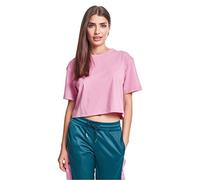 Urban Classics Damen T-Shirt Ladies Short Oversized Tee, Rosa (Cool Pink 01467), X-Small