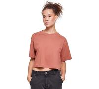 Urban Classics Damen‑T-Shirt Ladies Short Oversized Tee Terracotta Größe M