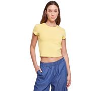 Urban Classics Damen T-Shirt Ladies Stretch Jersey Cropped Tee vintagesun 4XL