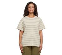 Urban Classics Damen T-Shirt Ladies Striped Boxy Tee, gestreiftes T-Shirt für Frauen, erhältlich in verschiedenen Farbvarianten, Größen XS-5XL