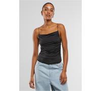 Urban Classics Damen T-Shirt Ladies Waterfall Jersey Top TB7700 Black-XS