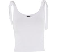 Urban Classics Damen T-Shirt Ladies Tied Basic Jersey Top 2-Pack TB7520A White/White-M
