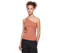 Urban Classics Ladies Asymmetric Top Terracotta Größe: XXL | Tanktops Outlet | Damen |