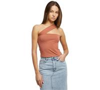 Urban Classics Damen Top Ladies One Strap Top Terracotta 4XL