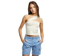 Urban Classics Damen Top Ladies One Strap Top whitesand 3XL