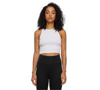 Urban Classics Damen Top TB6185 – Cropped Rib aus Bio-Baumwolle, Weiß – 4XL