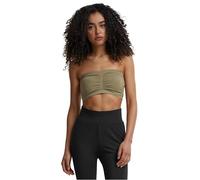 Urban Classics Ladies Pads Bandeau Top khaki in M