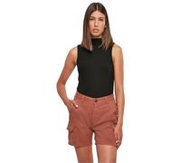 Muskelshirt URBAN CLASSICS "Urban Classics Damen Ladies Rib Knit Sleevless Body" Gr. 5XL, schwarz Herren Shirts (48101243-5XL) schwarz