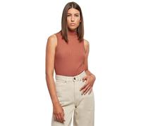Urban Classics Ladies Rib Knit Sleevless Body in Gr. 3XL in Orange