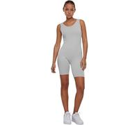 Urban Classics Damen Traininganzug Ladies Organic Stretch Jersey Jumpsuit, Jumpsuit für Frauen, Bio-Baumwolle, cloud, L