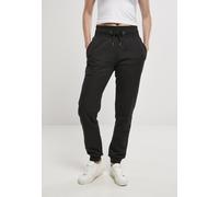 Urban Classics Damen Trainingshose Ladies Organic High Waist Sweat Pants Black-4XL
