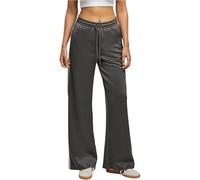 Urban Classics Trainingshose Damen Weites Bein – Lockere Passform – Gr. L, Magnet