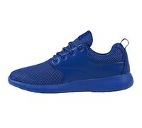 Urban Classics Damen und Herren Light Runner Shoe, Unisex Low-Top Sneaker, Sportschuhe mit Schnürung, Cobaltblue Größe 37