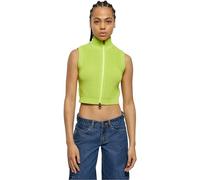 Urban Classics Ladies Short Knit Vest in Gr. 3XL in Gelb