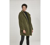 Urban Classics Damen Winterjacke Ladies Oversized Sherpa Coat Black-S