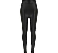 Urban Classics Ladies Highwaist Shiny Metallic Leggings in Gr. XS in Schwarz