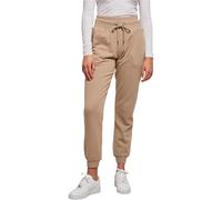 Urban Classics Damen Women's Organic High Waist Sweat Pants Trainingshose, Softtaupe, L EU