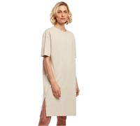 Urban Classics Organic Oversized Slit Kurzarm Midi-kleid 4XL Soft Sea Graass