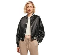 Urban Classics Jacke Oversized Satin College Damen Schwarz M