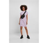 Urban Classics Damenkleid Turtle Extended Shoulder – Baumwolle, Stehkragen – Grau XS