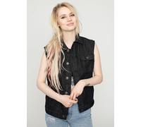 Urban Classics - Denim Black Washed - Jeans Vest - Schwarz - XXL - 100% Baumwolle Schwarz XXL