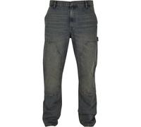 Urban Classics Herren TB5590-Double Knee Jeans Hose, 2000 Washed, 32