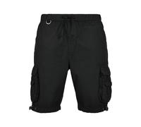 Urban Classics Double Pocket Cargo Shorts Black Größe: M | Kurze Sporthosen Outlet | Herren | Schwarz