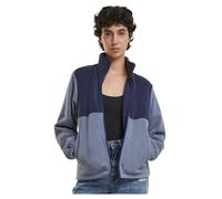 Urban Classics Damen Ladies Double Polarfleece Jacket TB6905 Navy/Cloudsky-3XL