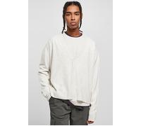 Urban Classics Men's TB5545-Eco Mix Boxy Cardigan Sweater, lightgrey, XL