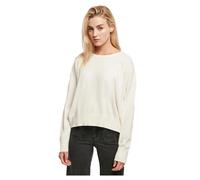 Urban Classics Damen TB5448-Ladies Eco Viscose Oversized Basic Sweater Sweatshirt, whitesand, XXL