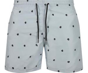 Urban Classics Embroidery Swim Shorts Skull/Lightasphalt/Black-4XL