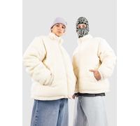 Urban Classics Fabric Mix Teddy Puffer Jacke whitesand Herren Gr. S