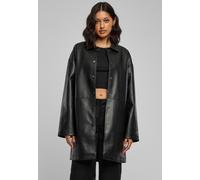 Urban Classics - Faux Leather Black - Lederjacke - Schwarz - XL - 90% Polyester, 10% Baumwolle,Kunstleder Schwarz XL