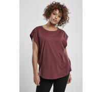 Urban Classics Ladies Basic Shaped Tee Frauen in Gr. 3XL in Rot