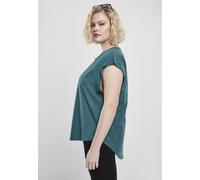 Urban Classics Female Shirt Ladies Basic Shaped Tee Teal-XXL