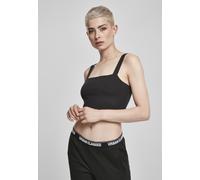Urban Classics Female Shirt Ladies Cropped Top Black-XL